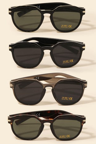 Round Lens Sunglasses