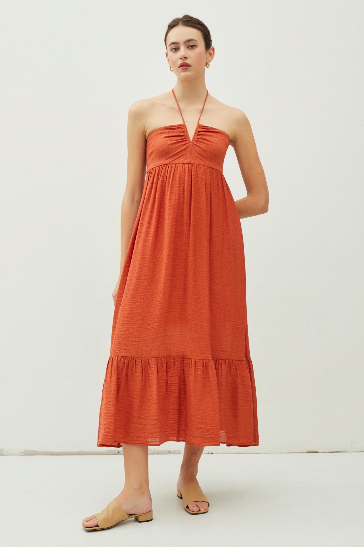 Halter Maxi Dress