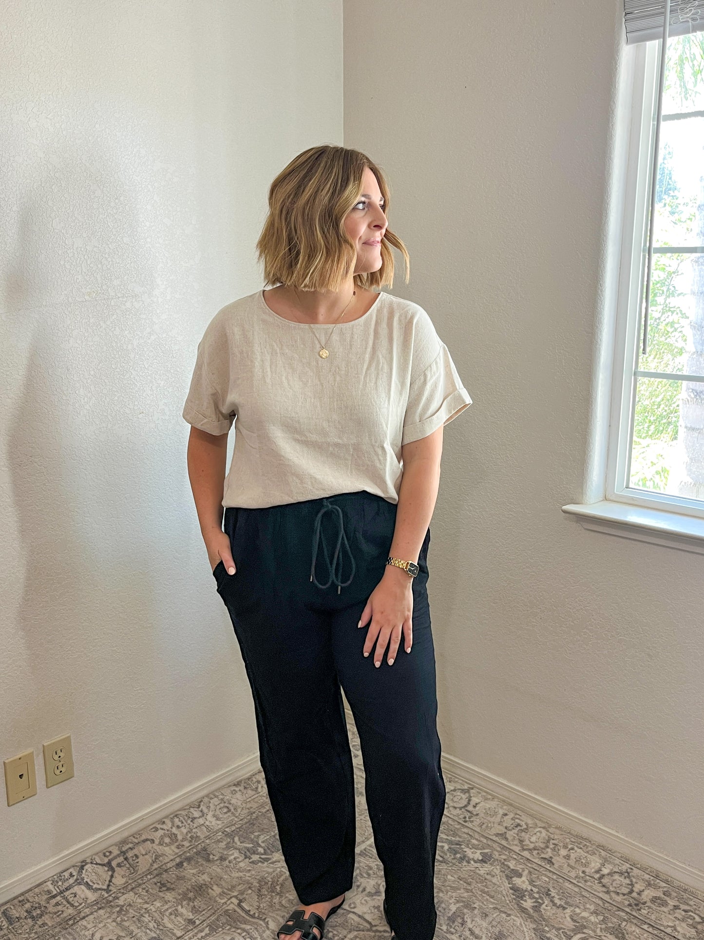 Charlie Cotton Gauze Pants