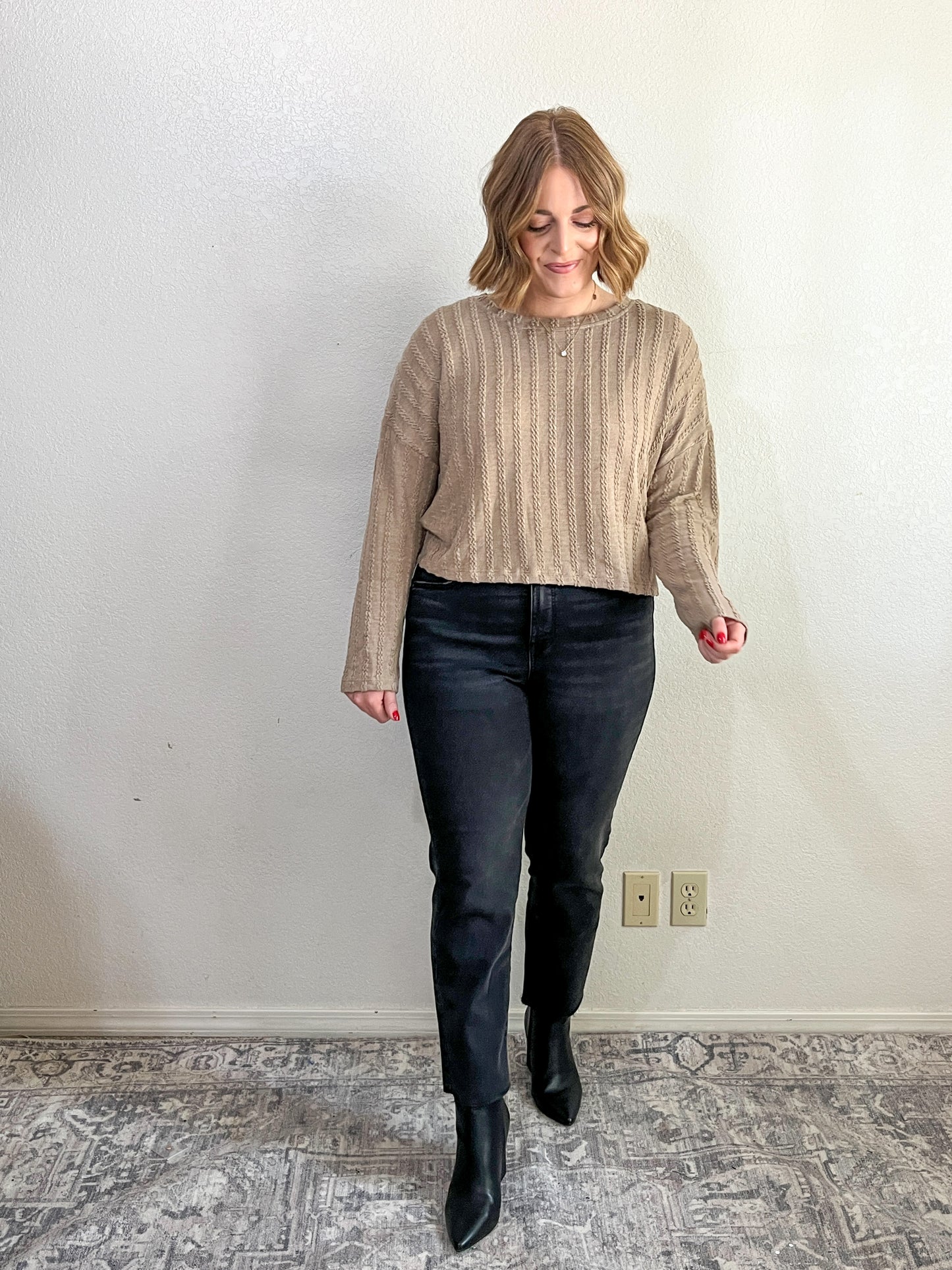 Carly knit top