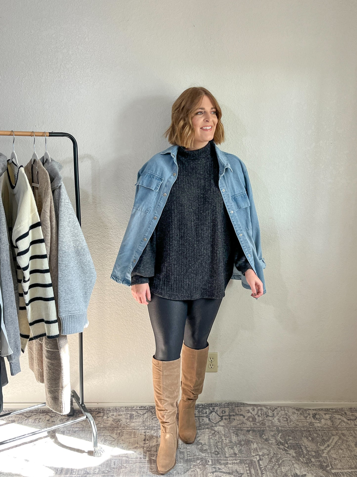 Frankie Mock Neck Top