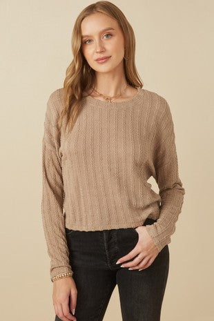 Carly knit top