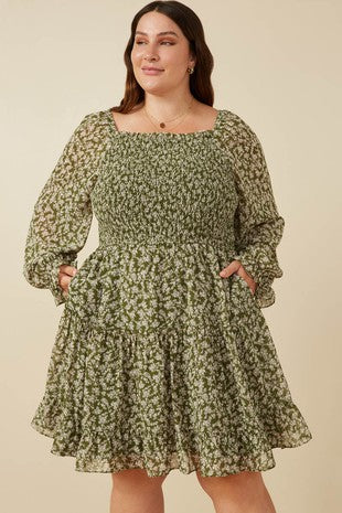 PLUS Sienna Floral Dress