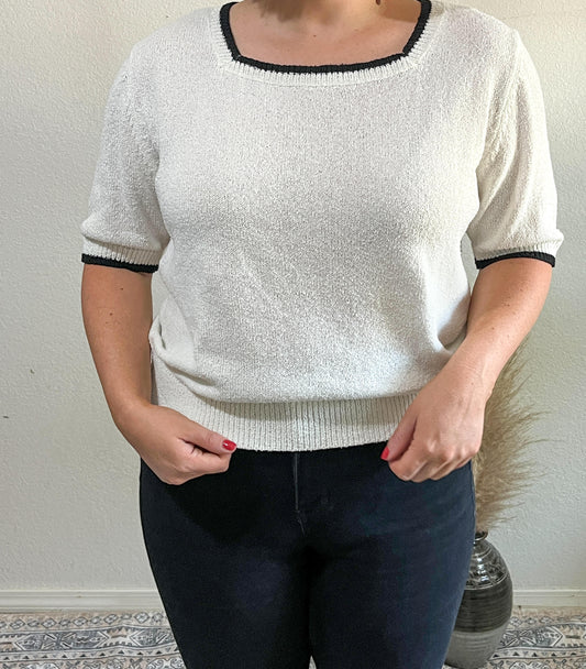 Alexis Square Neck Top