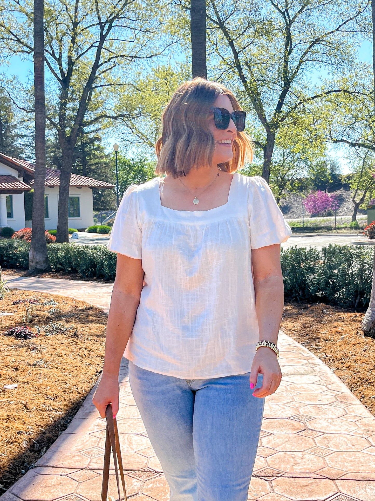 Take Me Back Puff Sleeve Top