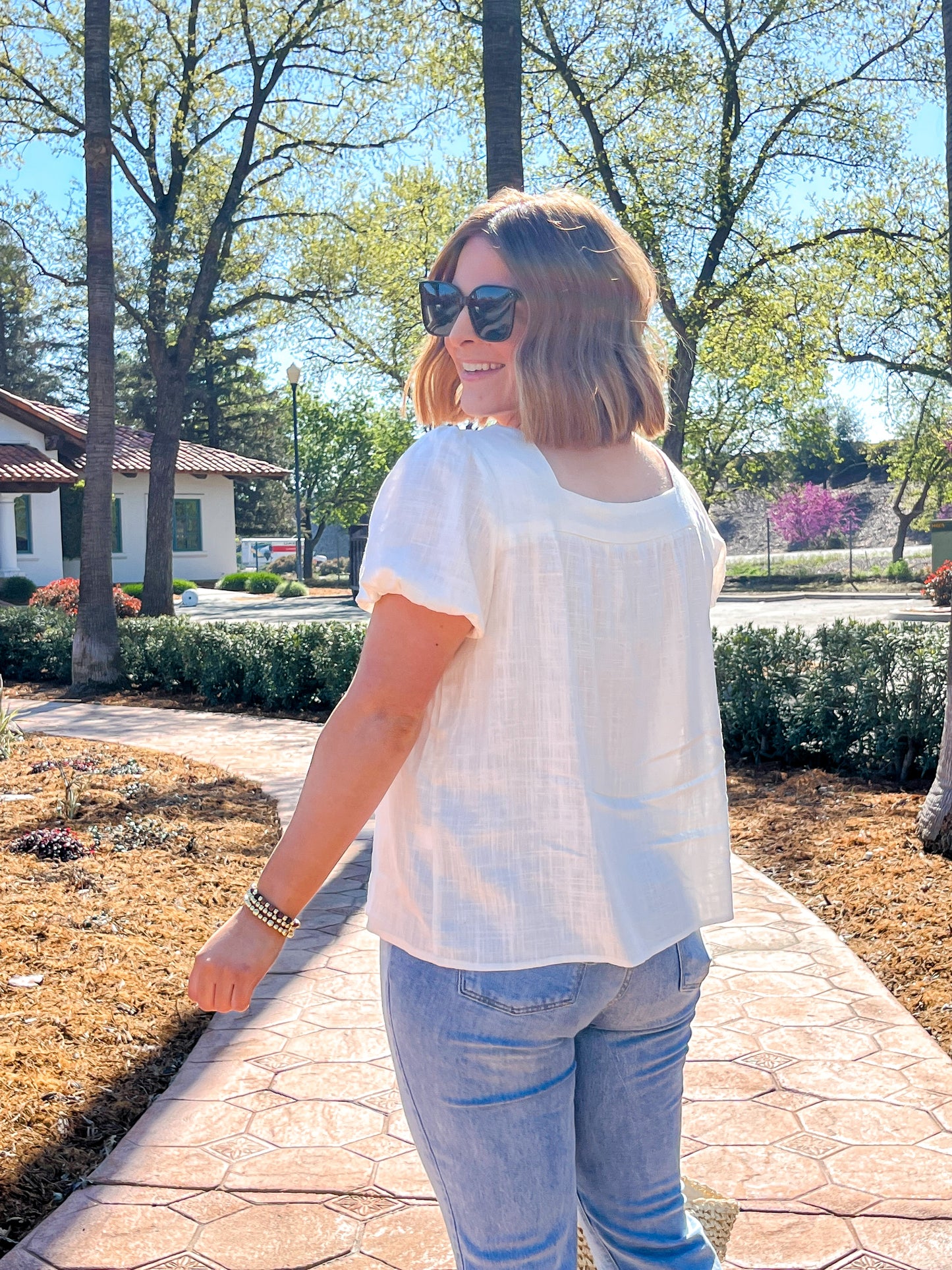 Take Me Back Puff Sleeve Top