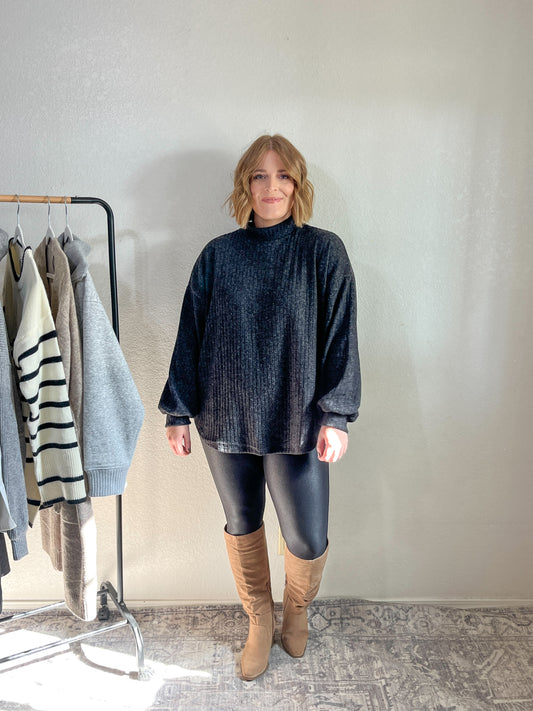 Frankie Mock Neck Top