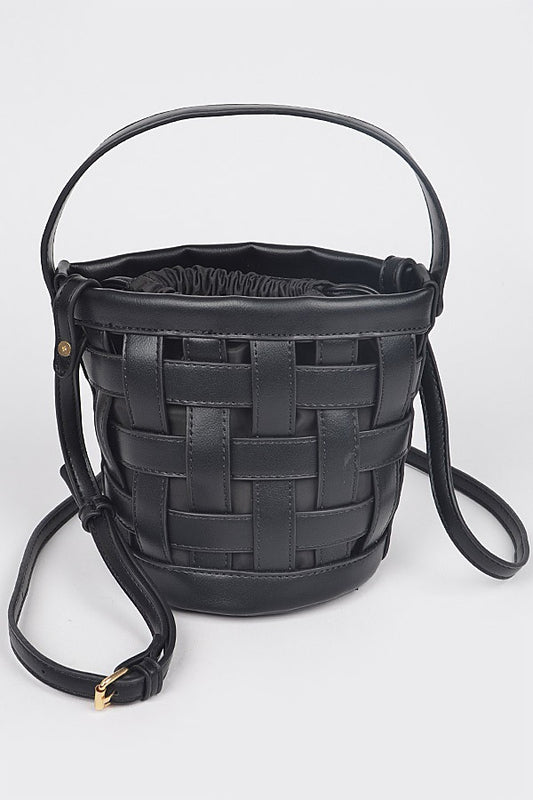Woven Bucket Bag