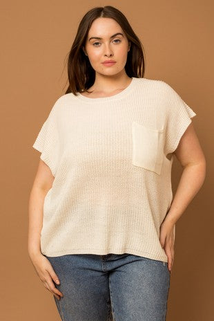 Lainey (Plus Size) Sweater Top